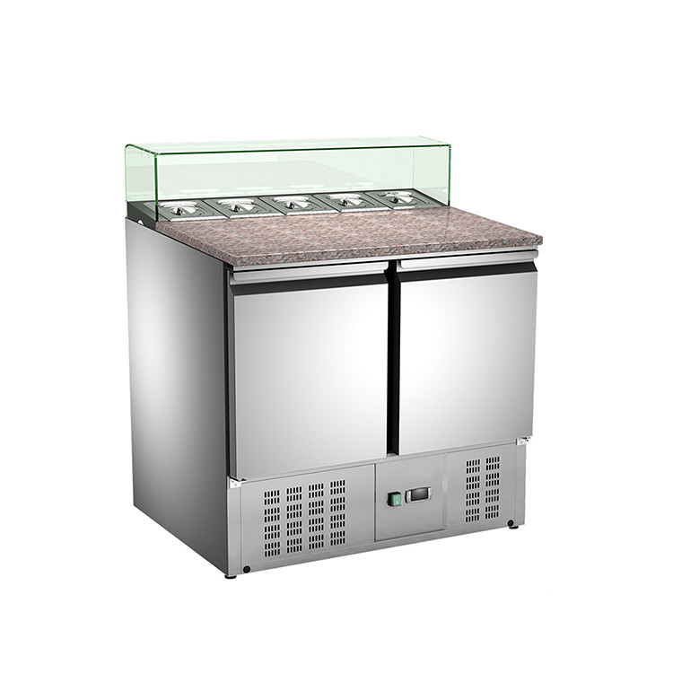 R134A Pizza Prep Table Refrigerator Commercial Refrigeration Equipment