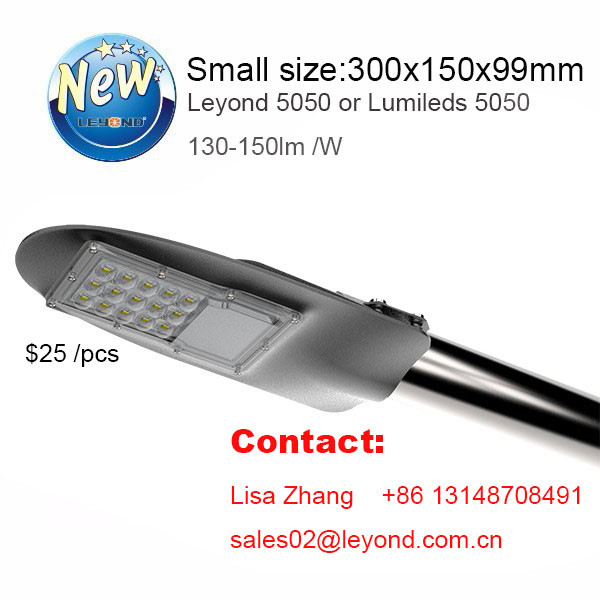 Hot Sale Mini LED Street Lamp outdoor Street Lighting Toolless Design 30 watt IP66