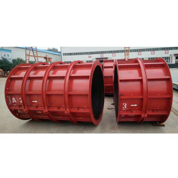 Reusable 300 Times High Corrosion Resistance Round Column Steel Formwork with Customizable Diameter for Concrete Construction