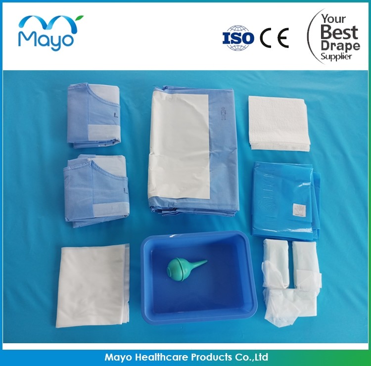 Customized Disposable Sterile Surgical Drape Pack from China