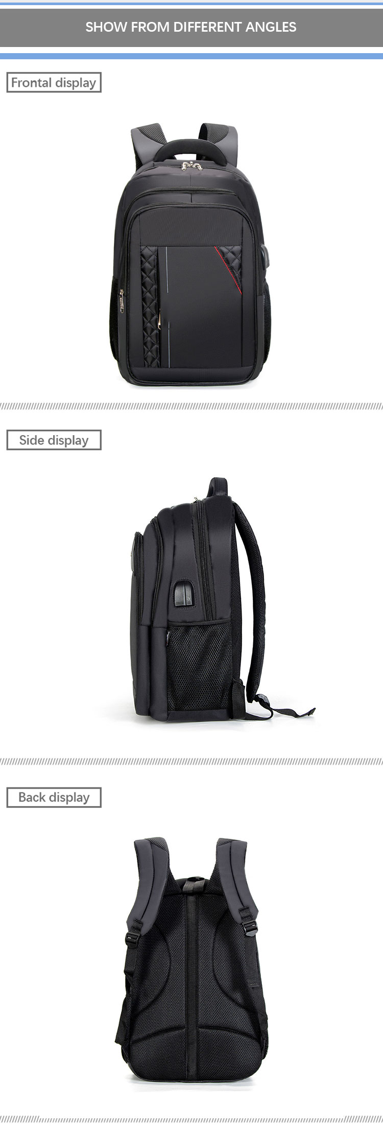 Sympathybag Travel Business Backpacks Wear Resistant Computer Laptop Bags Wholesale