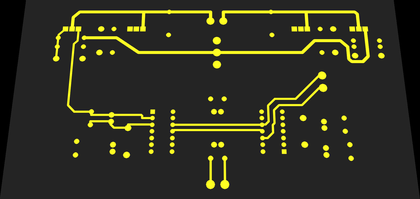 2 Layer High Frequency PCB Based On 31 Mil Rogers RT/Duroid 5880 Substrates