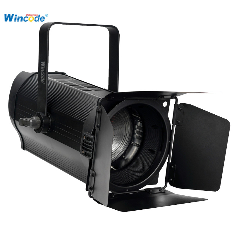 400W RGBALC LED Fresnel Stage Light CRI 95 RDM DMX Control Auto Zoom Pro Lighting