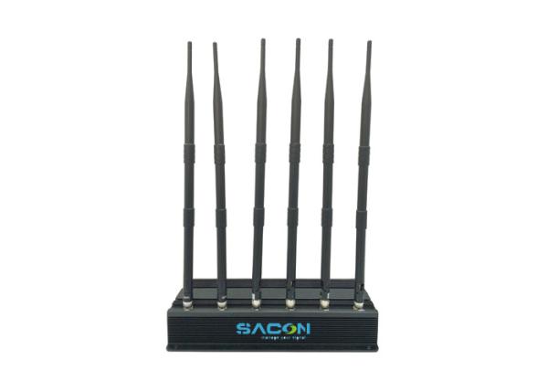 Quality DC12v Car Cell Phone Signal Jammer Non Adjustable For Conference Rooms / Museums for sale