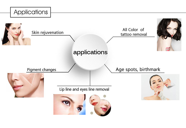 Hair Removal Picosecond Laser Machine 1064nm For For Carbon Laser Peeling