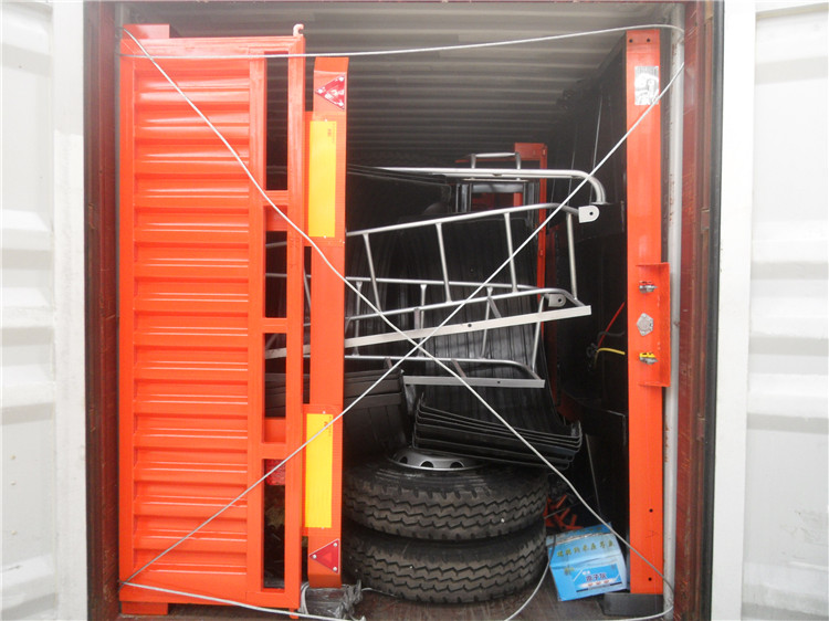 Standard 28Ton Landing Gear Semi-Trailer for 600-1000mm Side Wall Stake Fence Cargo