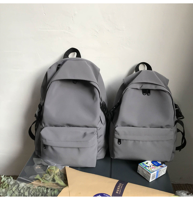 MALE BACKPACK FEMALE COLLEGE STUDENTS SIMPLE DESIGN SENSE NICHE COMPUTER BAG SCHOOLBAG
