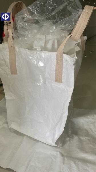 Quality Chemical Powder Packing Large Bulk Bags / Empty Jumbo Bags 600kgs Loading Weight for sale