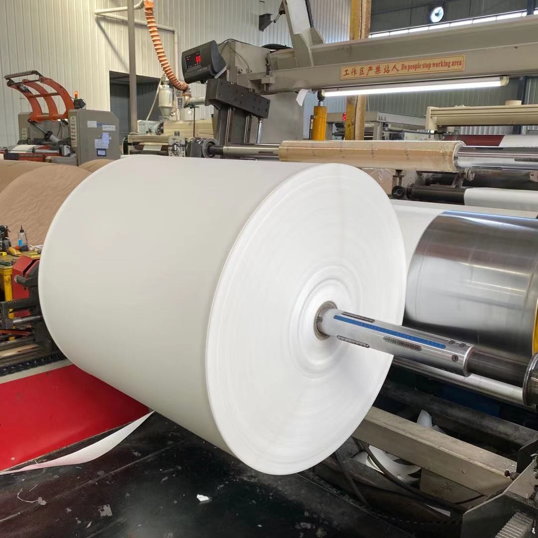 Custom Double PE Coated Paper Roll Bright Color For Hot Drinking Cup