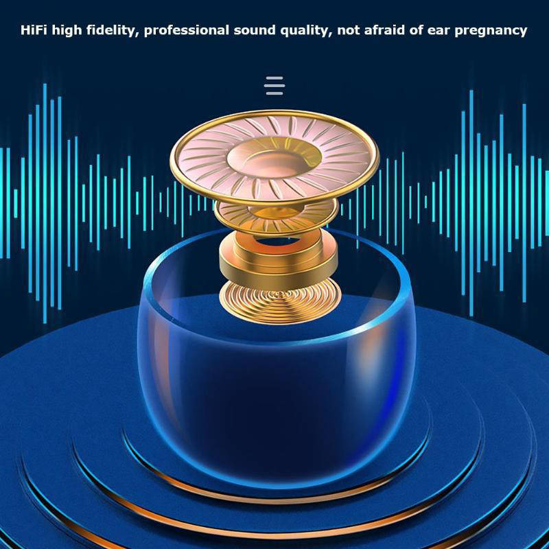 Binaural Call Wireless Bluetooth Earphone TWS Wireless Earbuds 180H Long Playtime