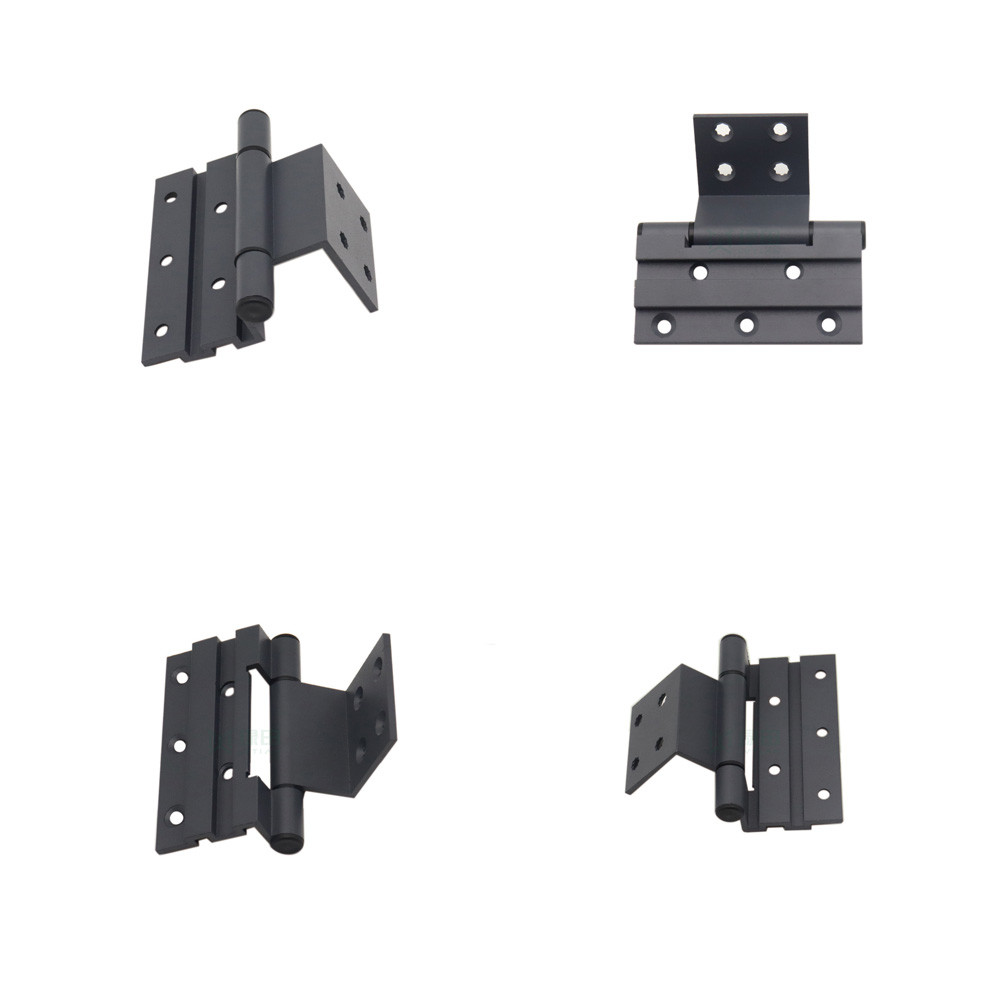 Heavy Duty Aluminium Door And Window Hinges Accessories Flush Mounted