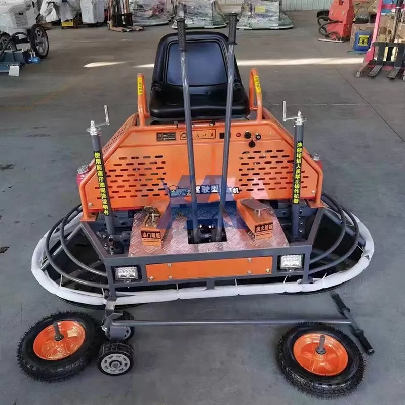 20m/min Concrete Power Trowel Machine Gasoline Engine Driven Remote Control Concrete Power Float Machine