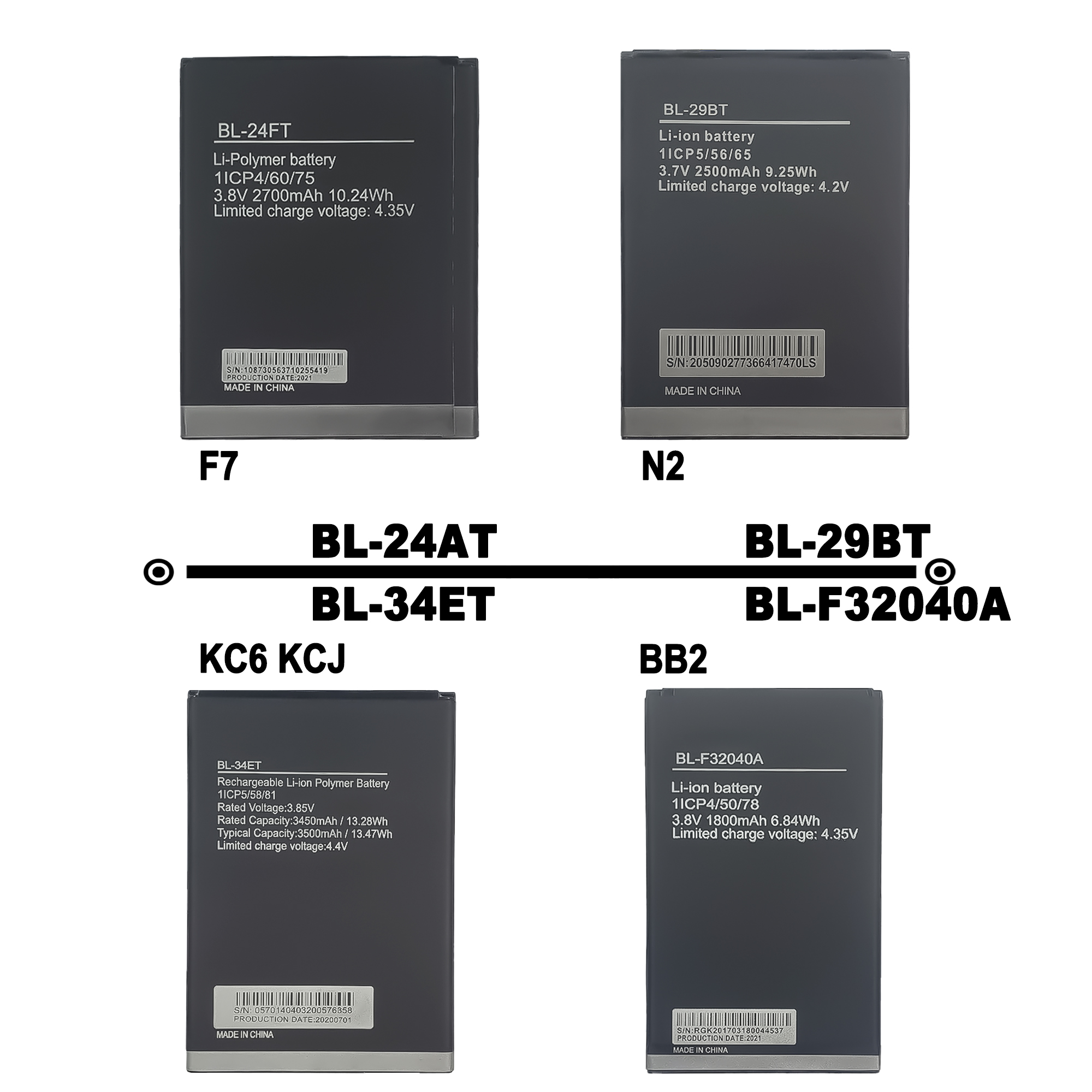 Tecno C9 CA6 CM B2 CX K9 K9 KA7 KB7 KB8 KA6 CA7 CF7 CA8 B1P Lithium Polymer Battery