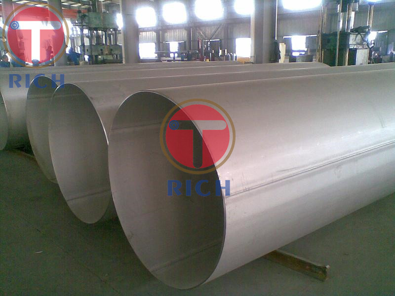 Cold Rolled Round Torich Large Diameter Stainless Steel Tube