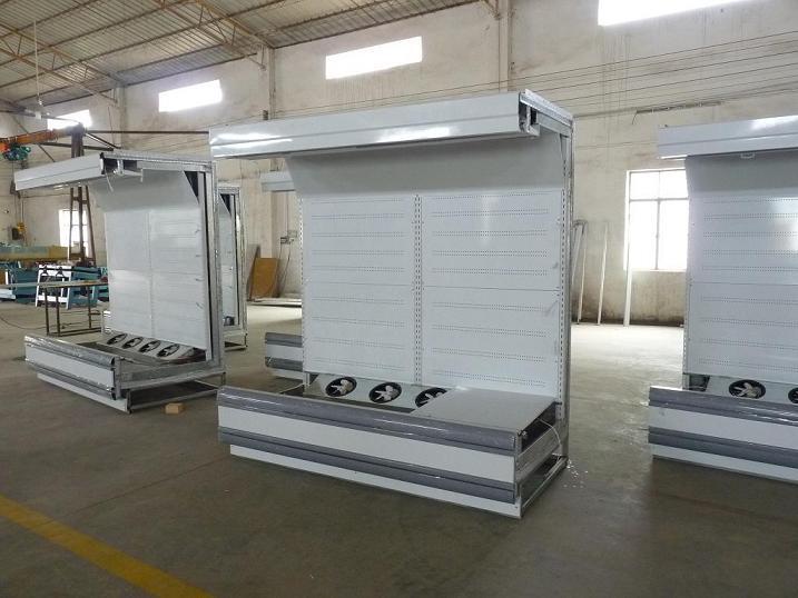 2m Showcase MultiDeck Open Chiller 4 Shelves With Two Sliding Doors