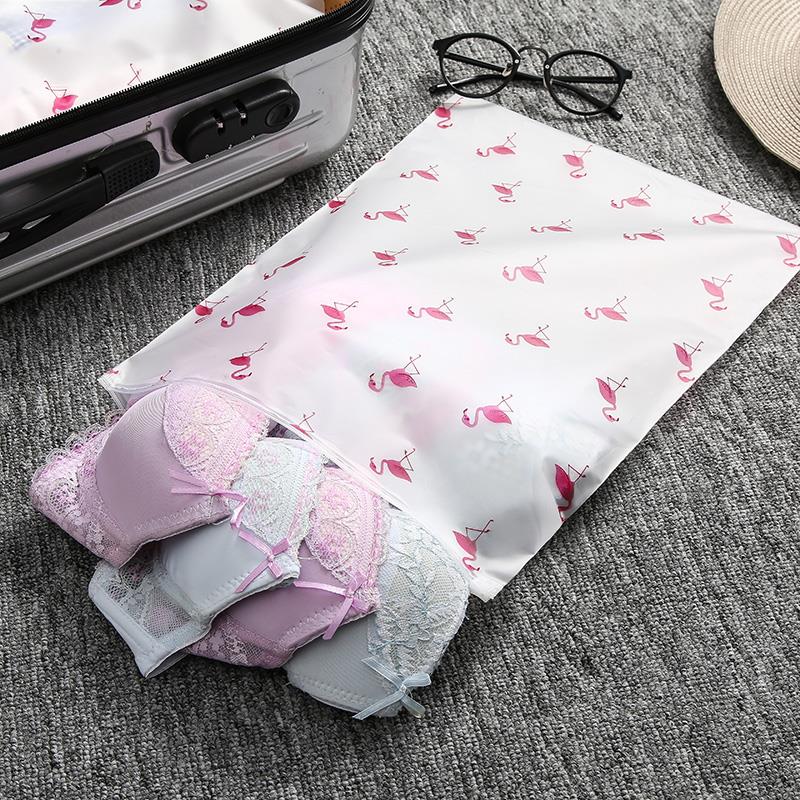 Pe Custom Plastic Bags Waterproof Underwear Storage Bag For Clothing