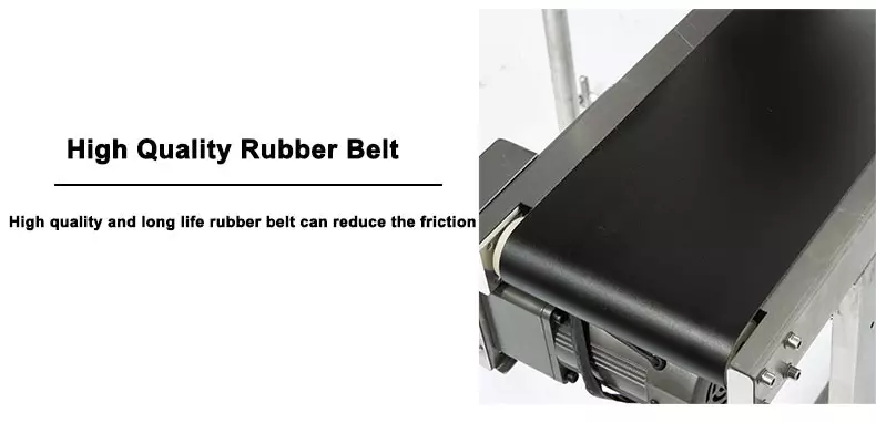 Motorized Food Packaging Conveyor Belt Heavy Duty Stainless Steel For Inkjet Coding