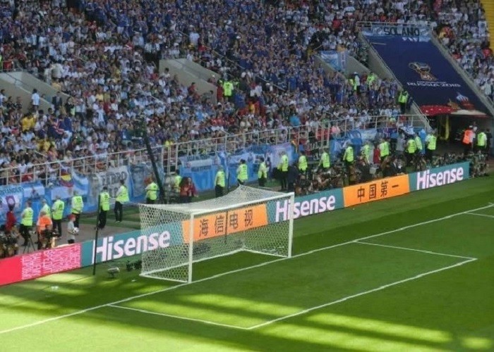 Full Color 192x192mm 1R1G1B Stadium Perimeter LED Display