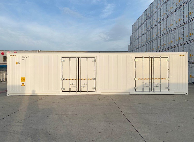 40ft Open Side Door Freezer Reefer Container The Perfect Container for Fresh Goods Transportation