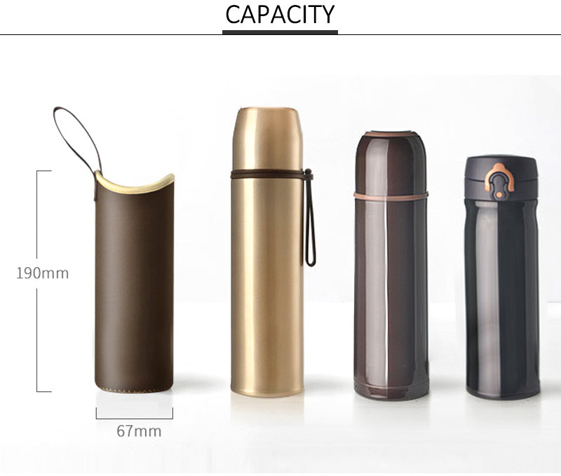 Eco Friendly AZO Free Neoprene Glass Water Bottle Cover