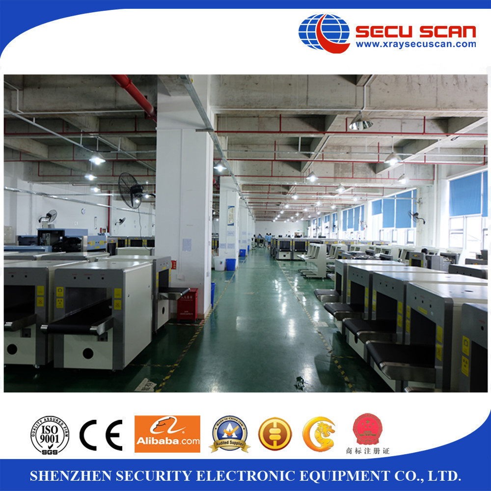 Low Noise Television X Ray Baggage Scanner System For Police , Customs Office