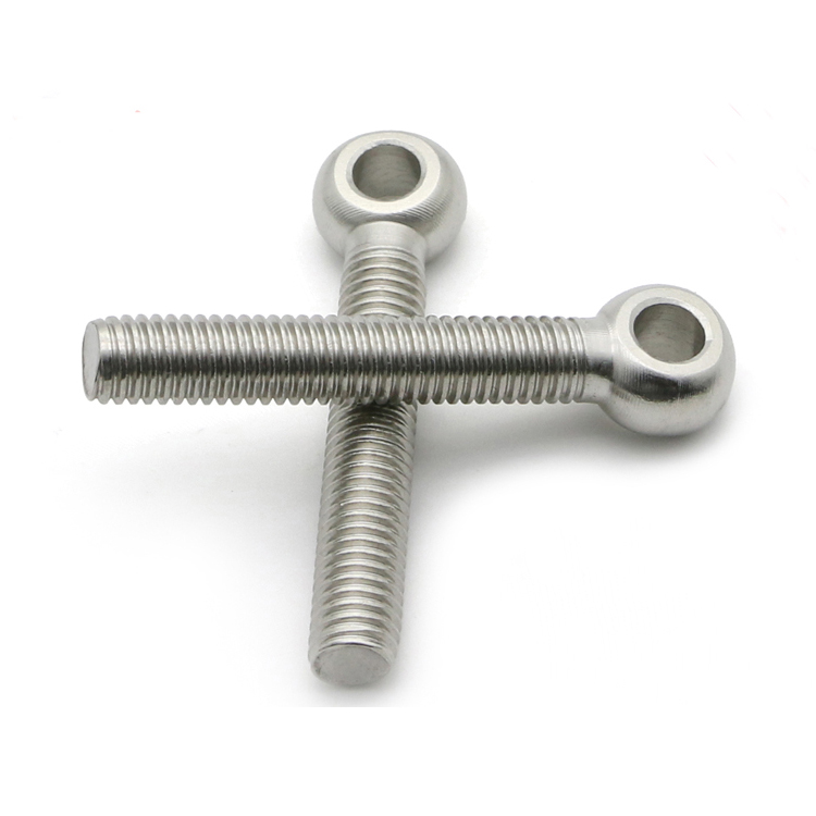 DIN 444 Stainless Steel Eye Bolt SS 304 Small Female Swing Eye Bolt With Eye Nut