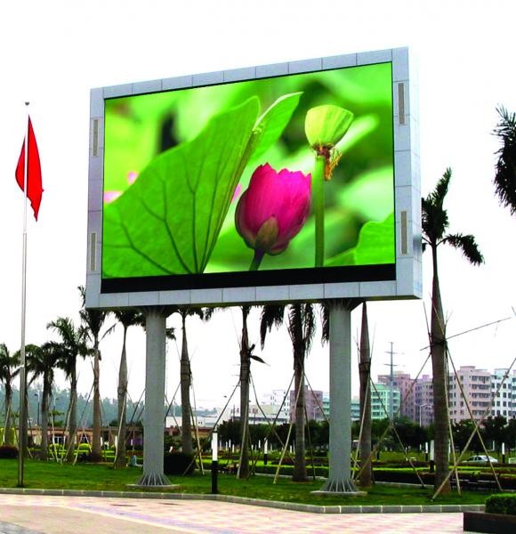 32x16 LED Display Module Hub75 For Full Color LED Advertising Sign Pixel Pitch 8mm