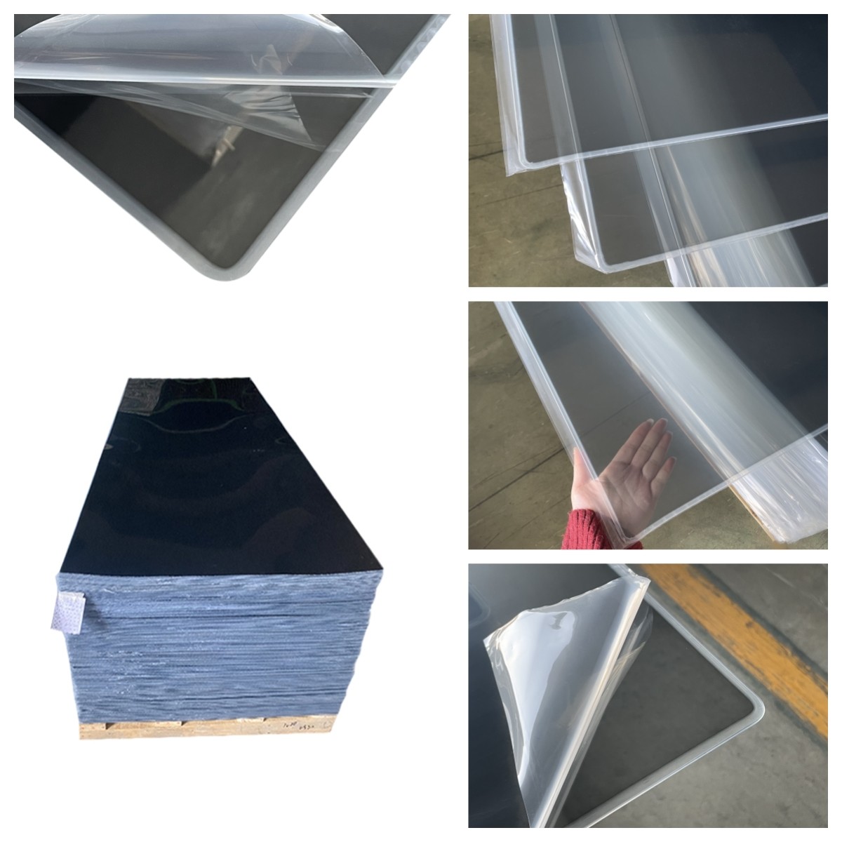 Rectangle Shape RV Window Acrylic Sheet with High Weather Resistance 3mm Thick