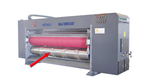 Lead Edge Rotary Die Cutting Machine Paperboard Carton Flexo Printing Slotting