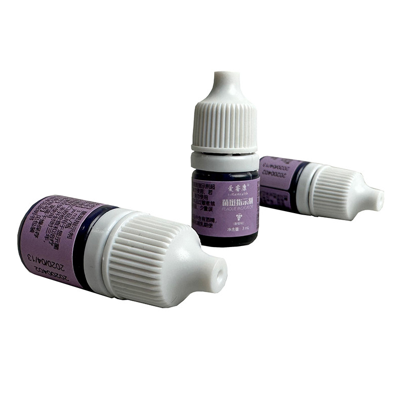 Brush Twice Daily With Purple Dental Plaque Indicator For Optimal Results