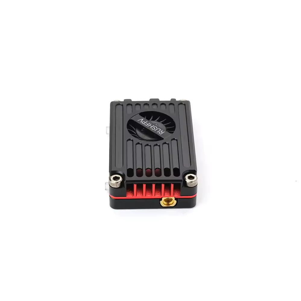 Rush Tank Max Solo 5.8ghz 2.5w High Power 48ch Vtx Video Transmitter With Cnc Shell for Rc Fpv Long Range Fixed-wing