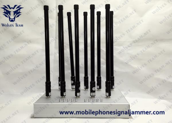 Quality 8 Bands Cell Phone Blocking Device Stable Performance 3G 4GLTE 4GWimax GPS Jammer for sale