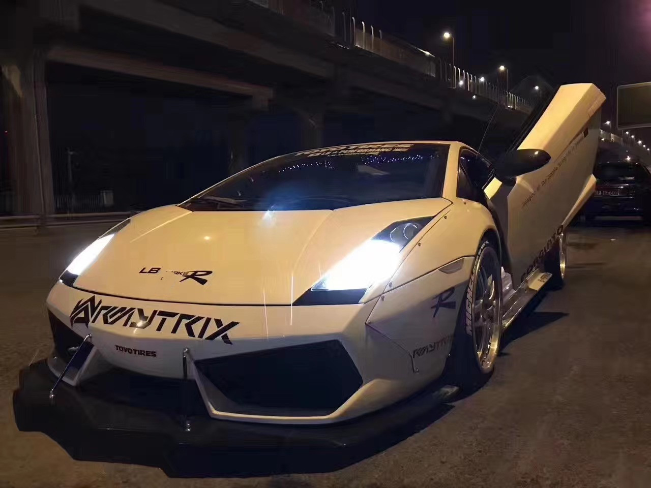 New Product for Lamborghini Gallardo LP550 LP560 LP570 Body Kit Gallardo LB Style Wide Bodyki