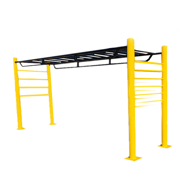 Children Gym Ladder Steel Pipe 4m*0.8m*2m Monkey Bar for Outdoor and Indoor Exercise