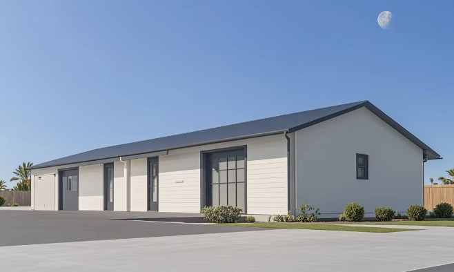 1000 Square Meter Prefabricated Ready Made Steel Structure Warehouse Building for Food Factory