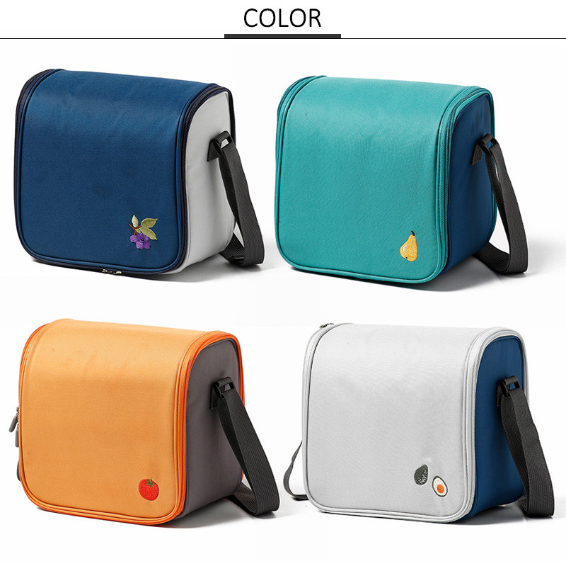 Recycled Nylon D17CM Insulated Lunch Cooler Bags
