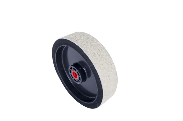 Aluminum Body Electroplated 8" Gemstone Polishing Wheel