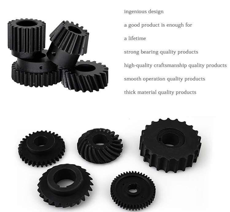 High Precision Customize Injection Mold Industrial Parts Peek Spur Gear