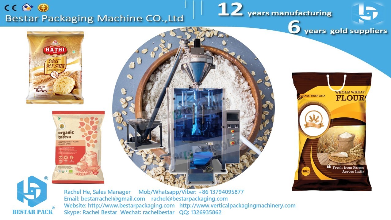 1000g powder pouch automatic weighing and packaging machine BSTV-450DZ
