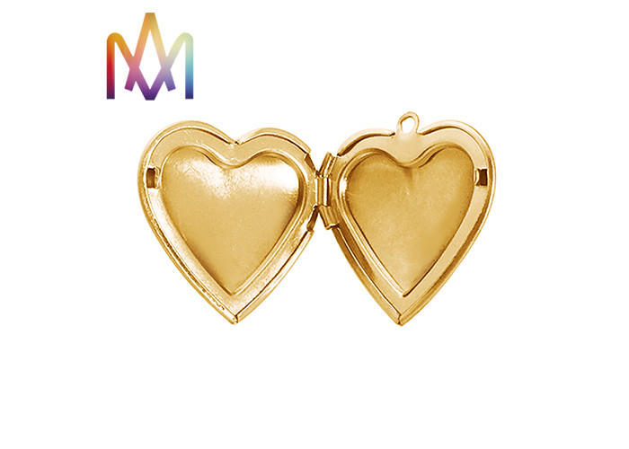 SUS304 Heart Picture Frame Charm