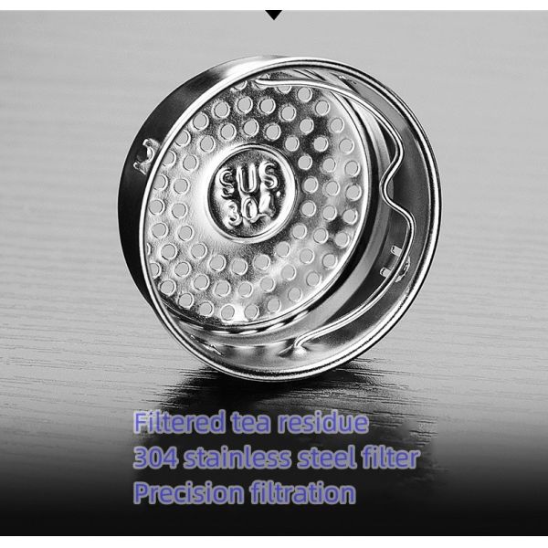 Elegant Portable Large Capacity Double Glass Water Bottle Tea Infuser Multipurpose 400ml Custom LOGO Printing Leak Proof Glass Bottle As Gift