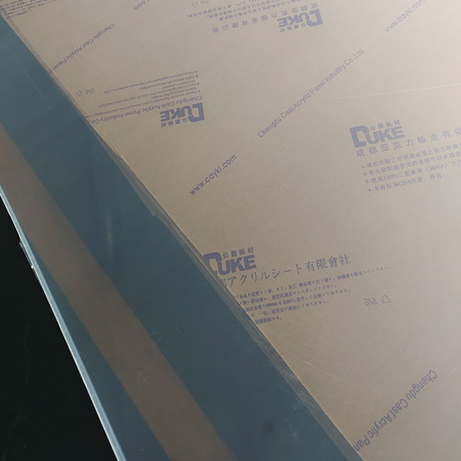 100% Virgin PMMA Cast Acrylic Sheet Transparent Plexiglass Sheet