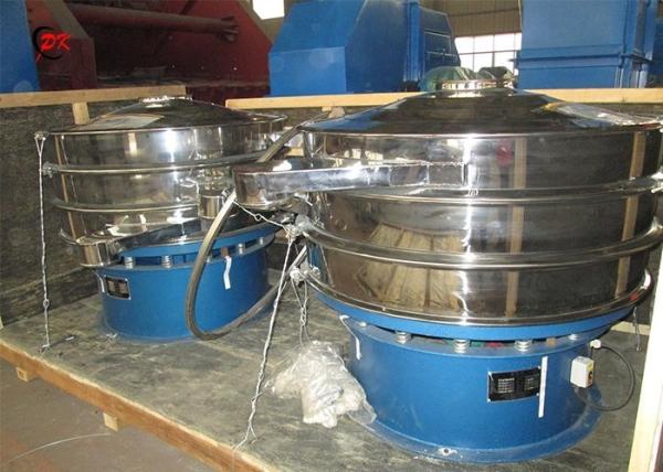 Stainless Steel Vibratory Screen Separator Coconut Milk Powder Vibrating