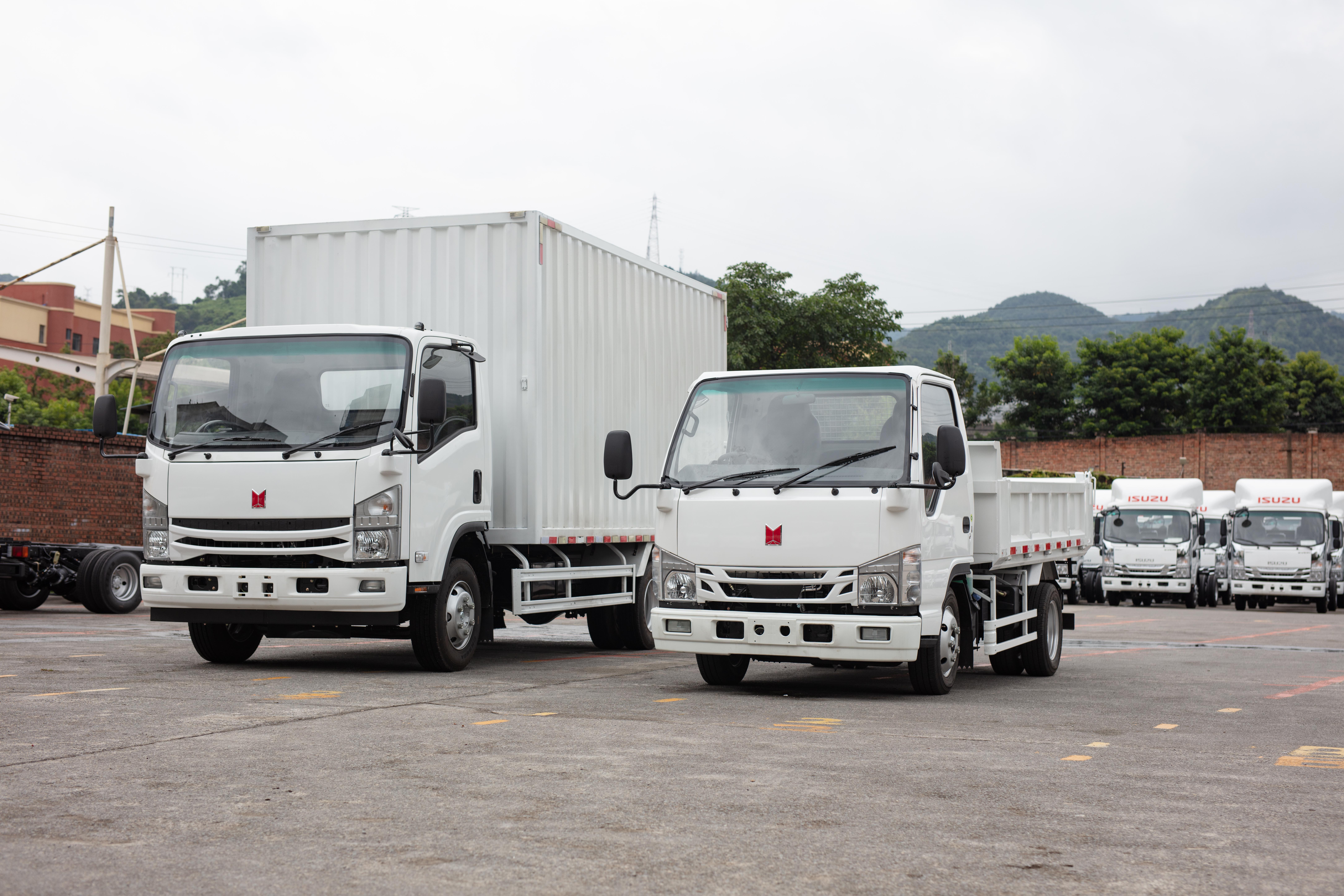ISUZU HOWO Shacman FAW Dongfeng 3T Sand Dumper Truck 4X2 mini light truck tipper truck factory price