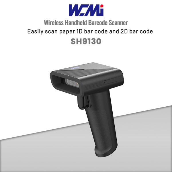 A WCMI SH9130 Escaner Portable Scanner Qr Code Reader Handheld Scanner Rugged Barcode Scanner Android