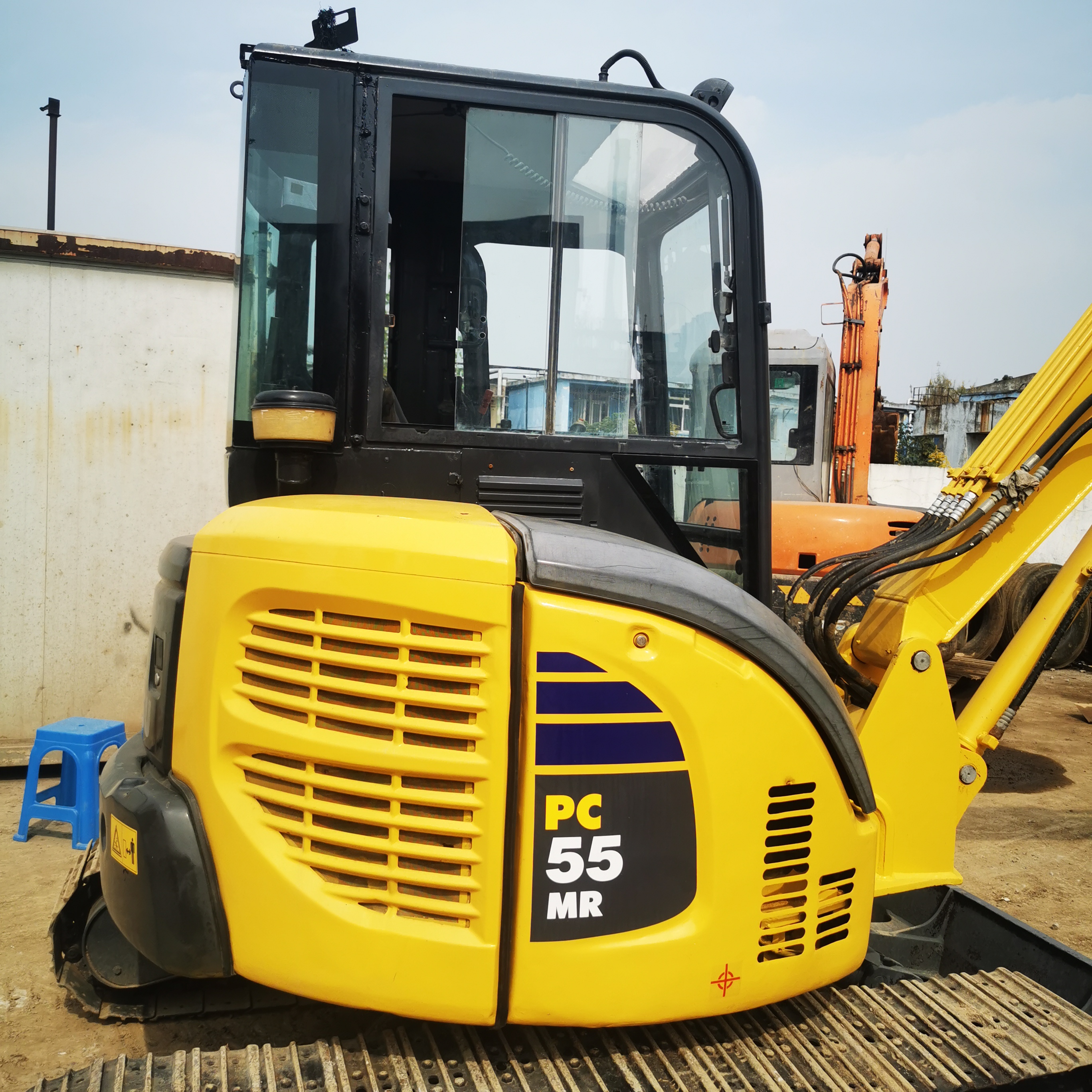 2018 Used Komatsu PC55-7 Excavator 5 Ton Original Japan in Good Condition