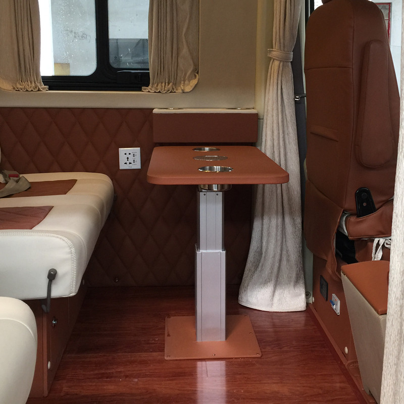 complete table leg with cone bases for rv / camper / trailer / pop-up