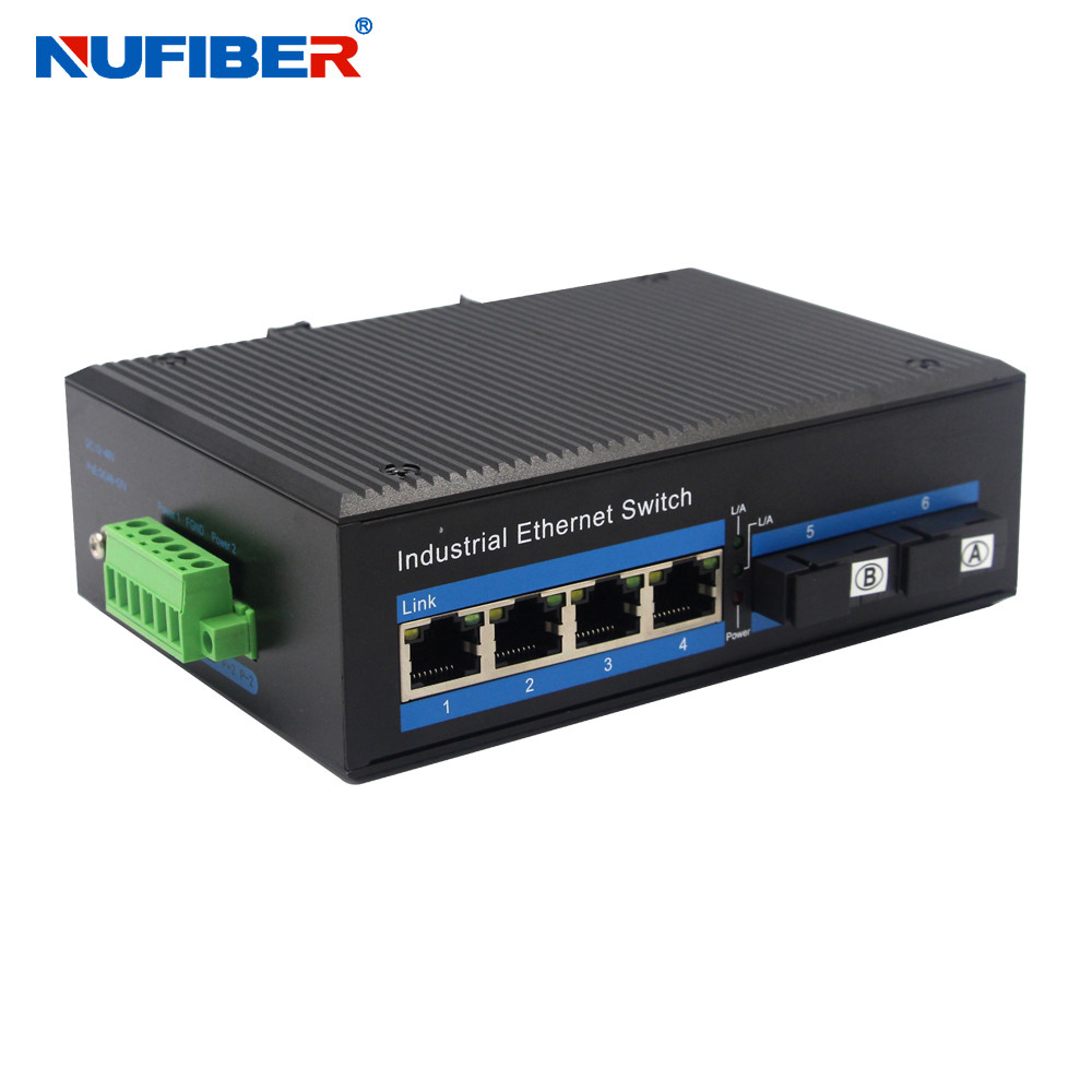 100M Unmanaged Industrial Ethernet Switch Automatically Support IGMP