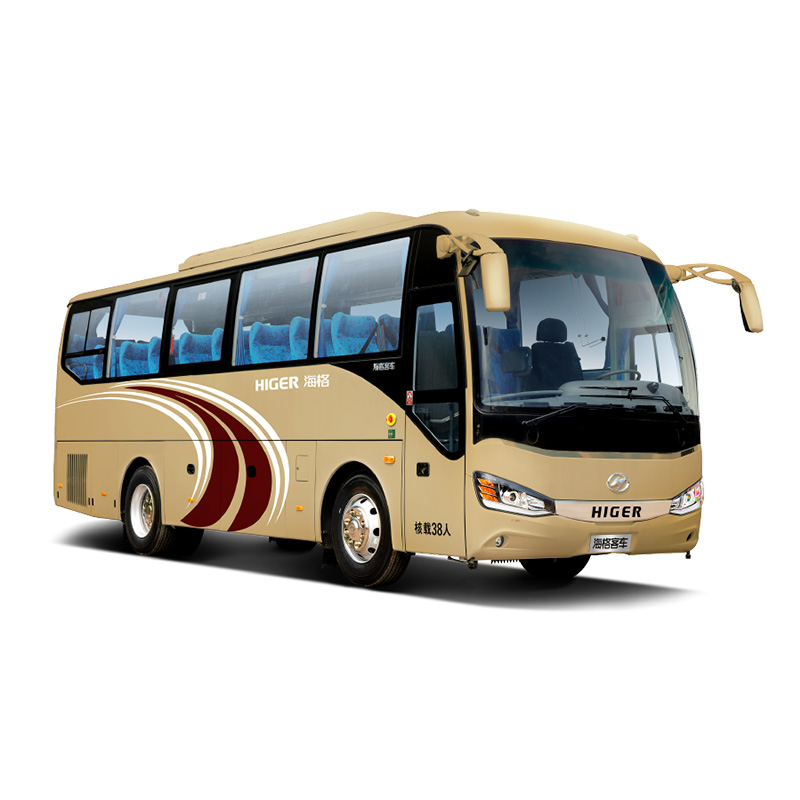 Luxury Coach Bus 35-40 Seats Diesel Fuel Type Suitable for LHD or RHD
