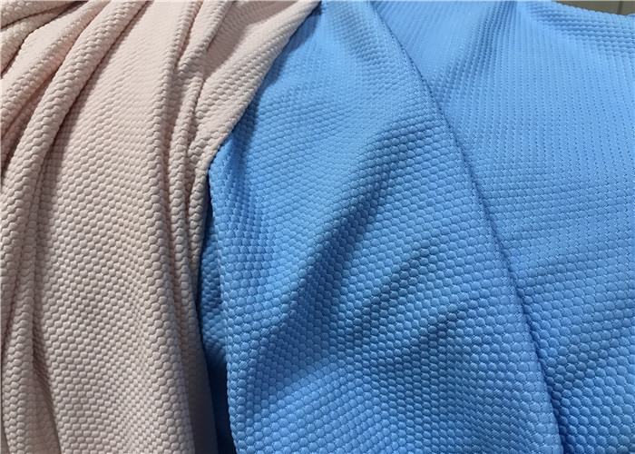 Camo Blush Polyester Spandex Fabric , Waist Fit Printed Polyester Knit Fabric